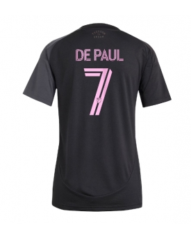 Billige Fotballdrakt Inter Miami Rodrigo De Paul #7 Replika Bortedrakt Dame 2025-26 Kortermet Billige Fotballdrakt Inter Miami Rodrigo De Paul #7 Replika Bortedrakt Dame 2025-26 Kortermet
